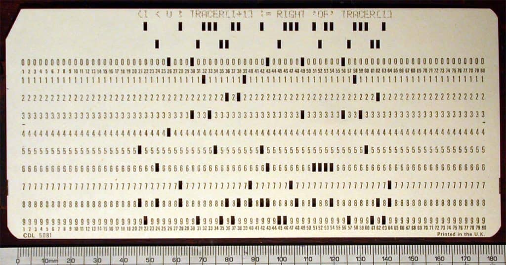 Punch Card-Delikli Kart